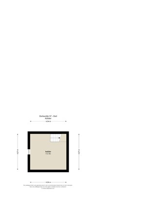 Floorplan - Deilsedijk 57, 4158 CE Deil